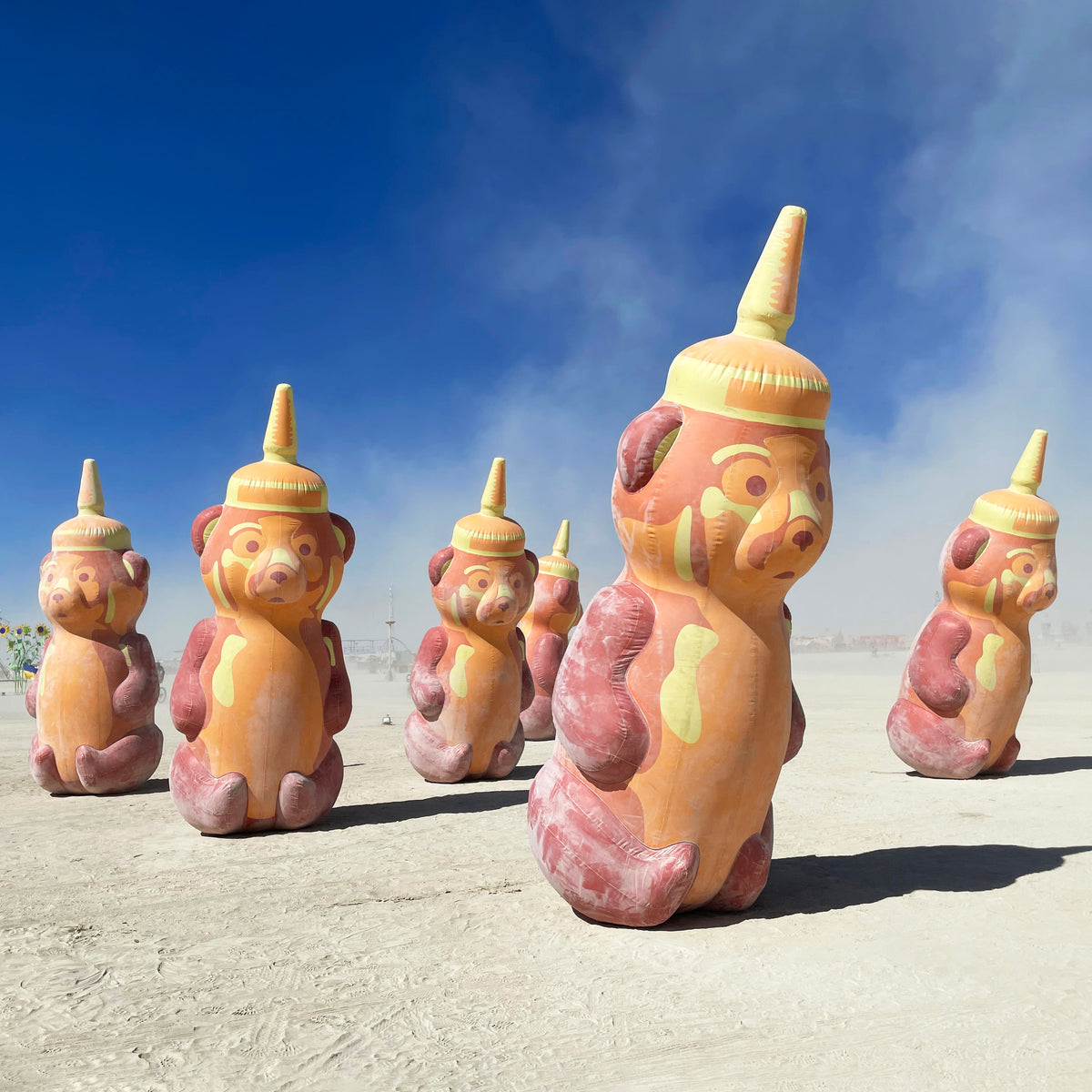 custom bear giant inflatables