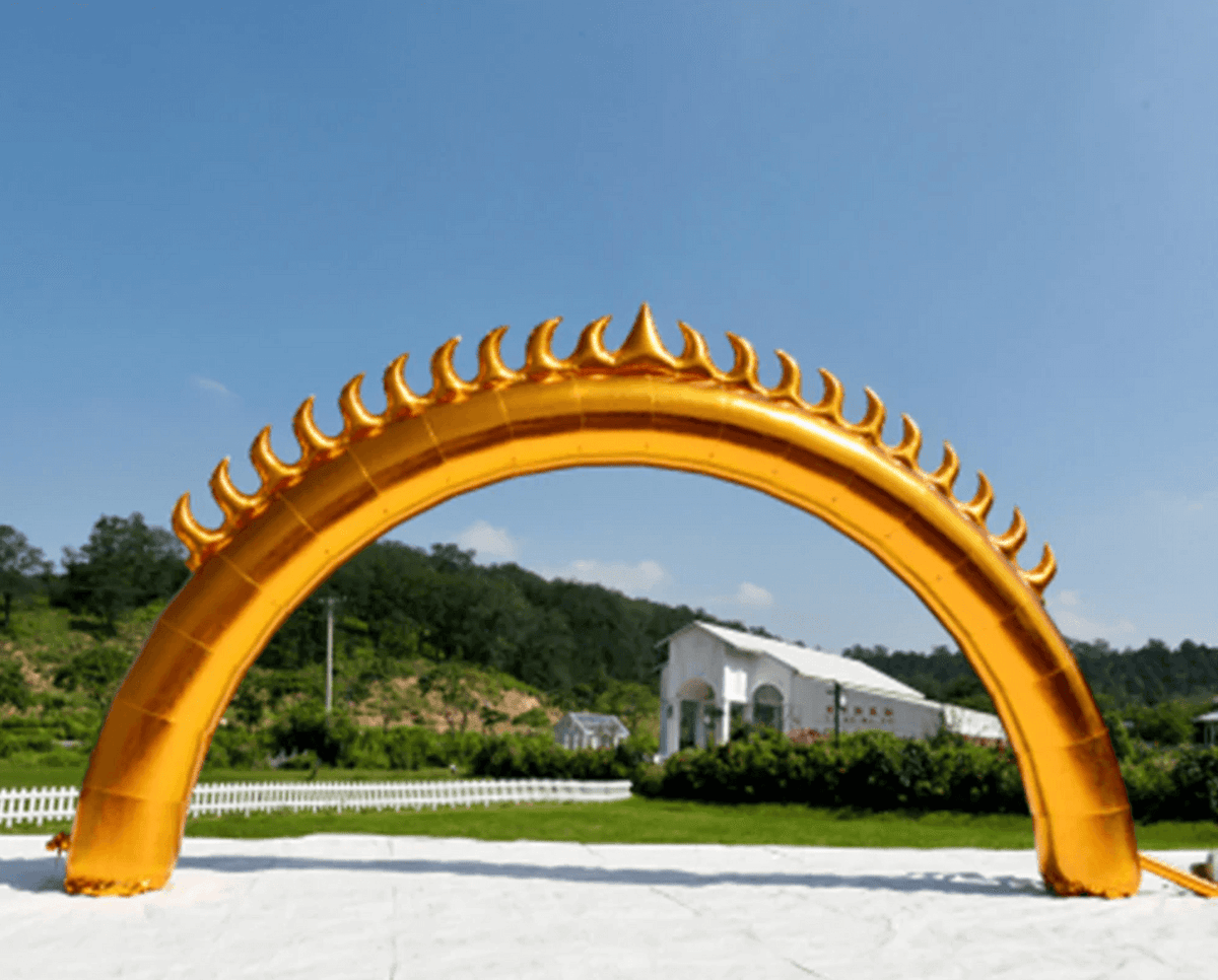 large chinese blow up inflatable arch