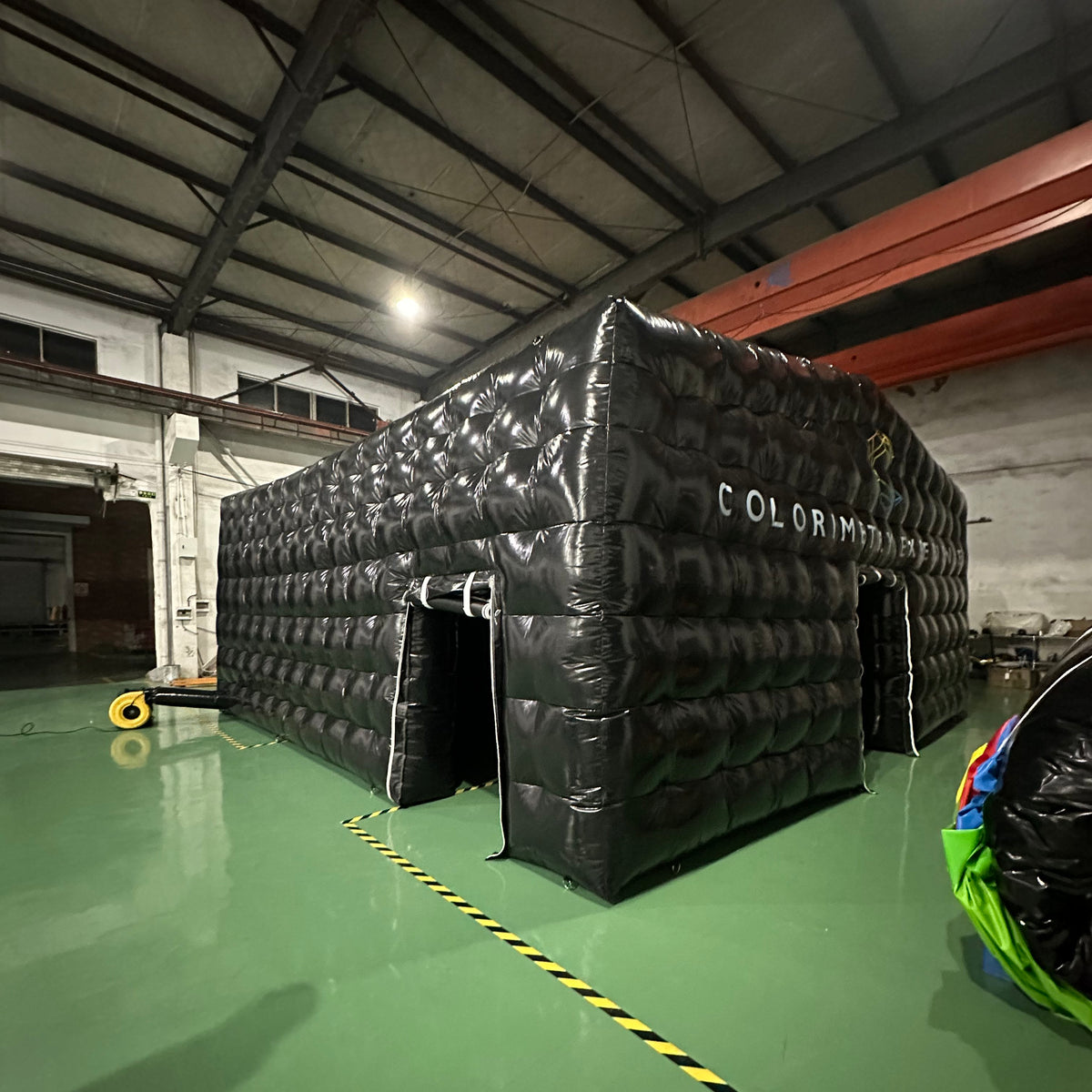 black giant tent inflatable