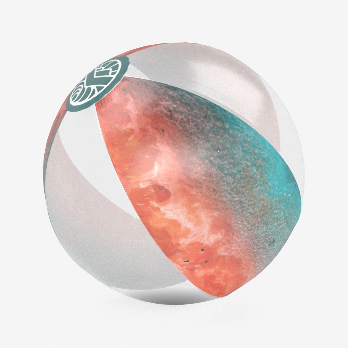 colorful beach ball inflatable