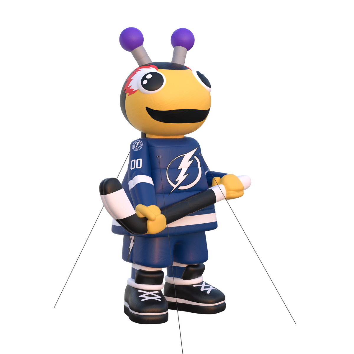 golf character giant inflatable