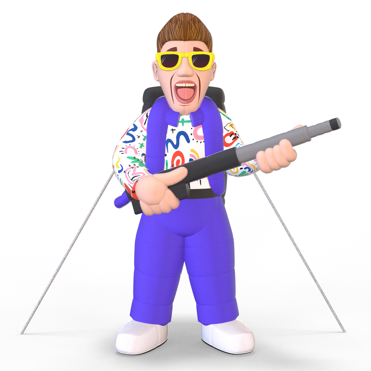 giant humanoid inflatable