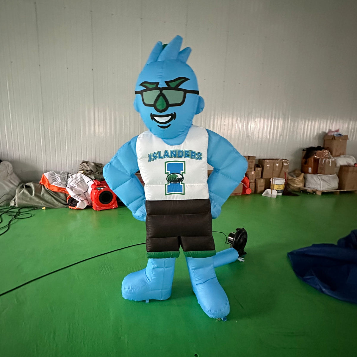 islanders humanoid character inflatable