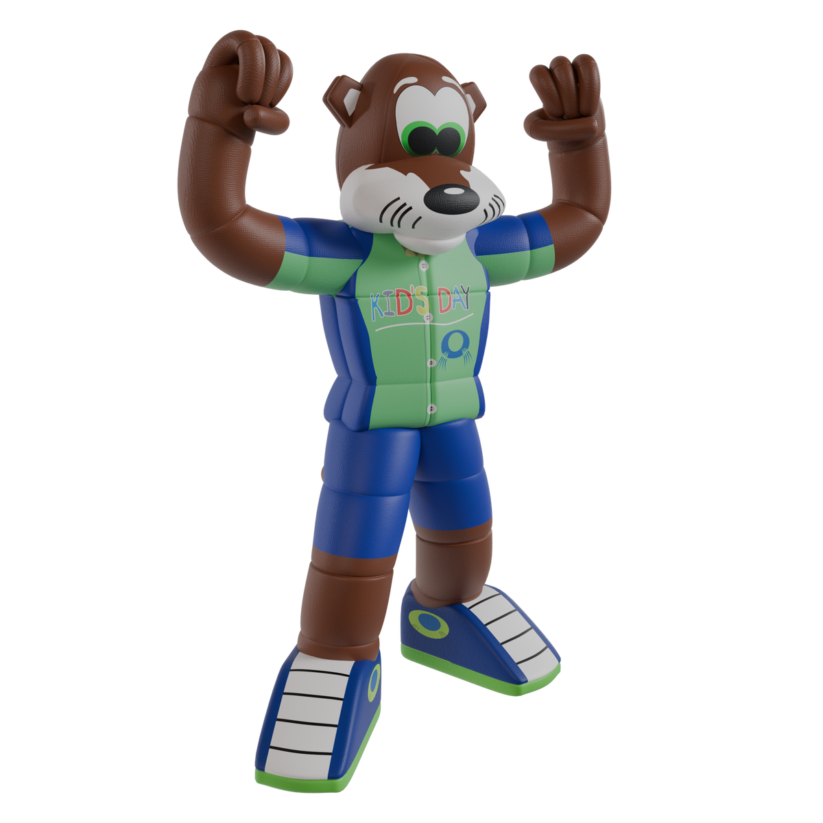 kids day bear giant innflatable