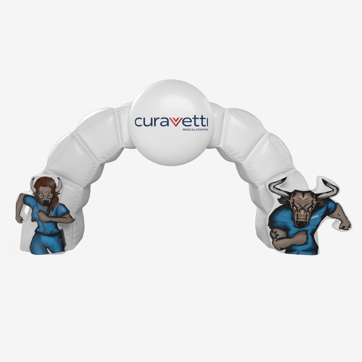 curavetti custom arch inflatable