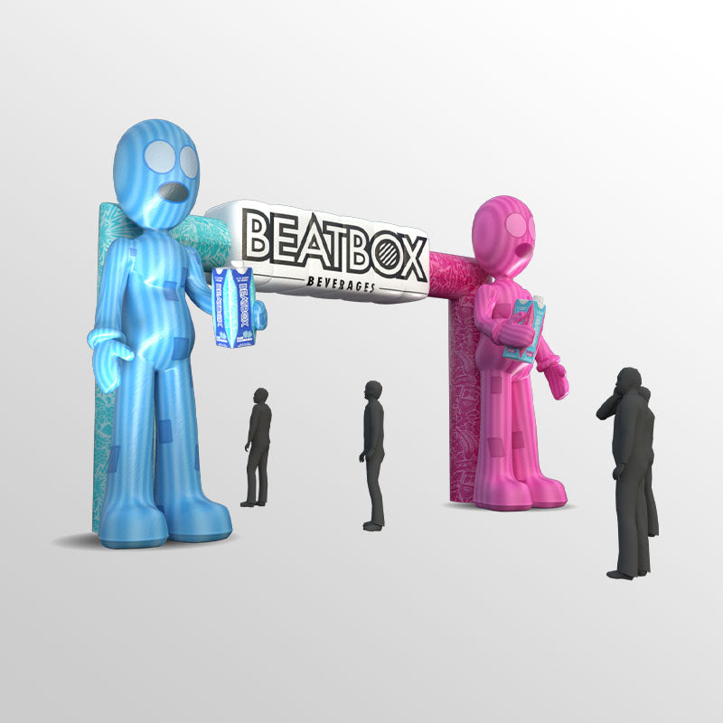 beatbox custom arch inflatable