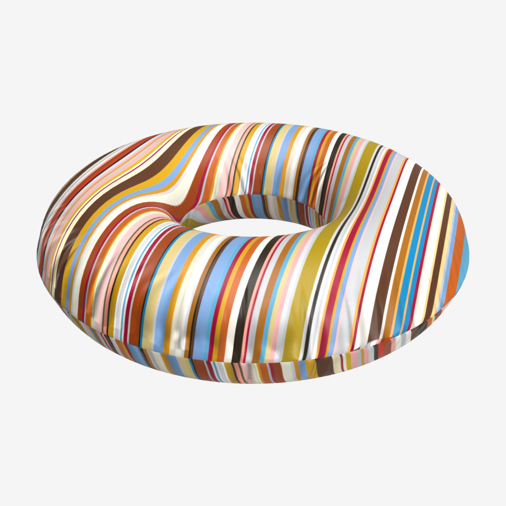 colorful pool float ring tube