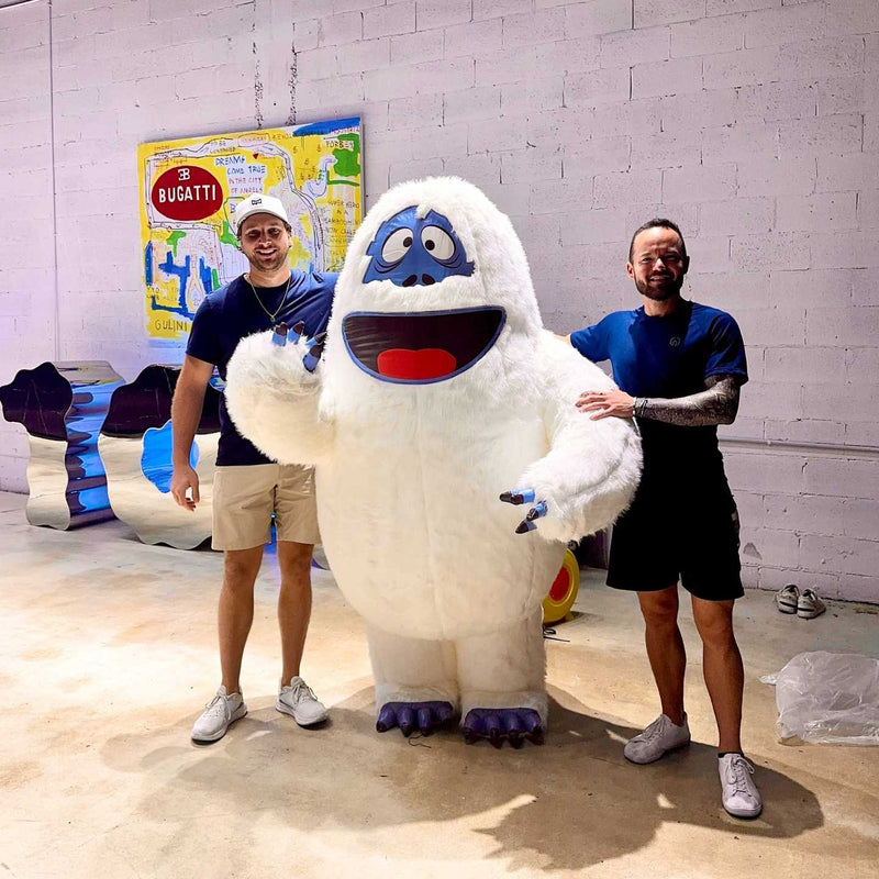 bumble furry inflatable