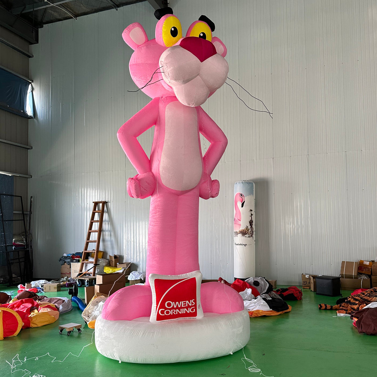 pink panter giant inflatable