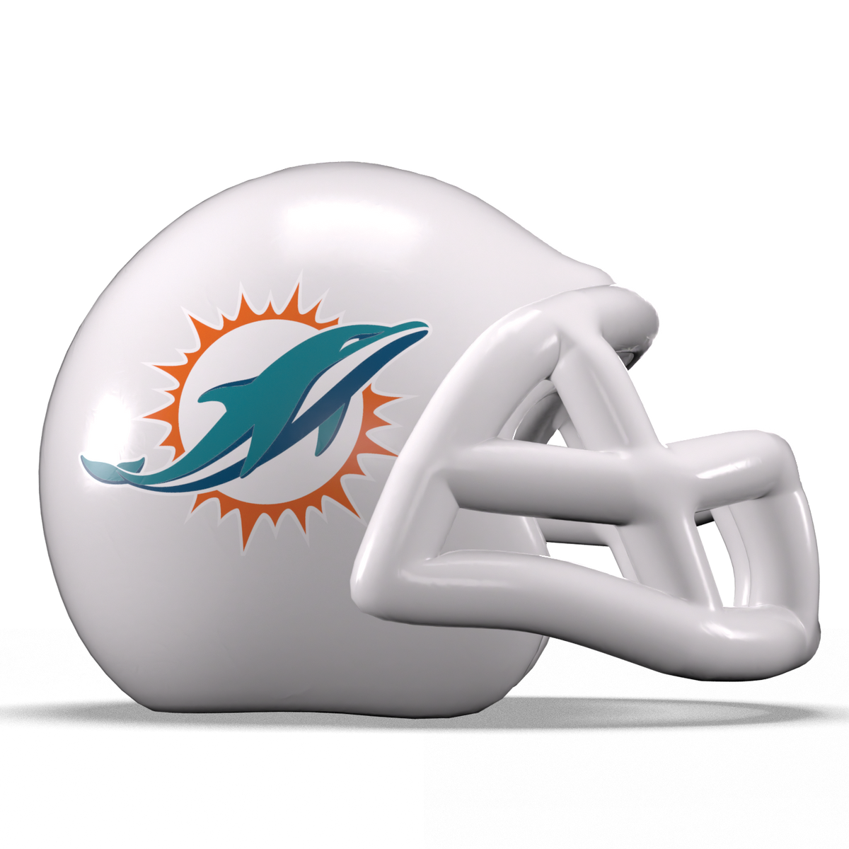white helmet inflatable