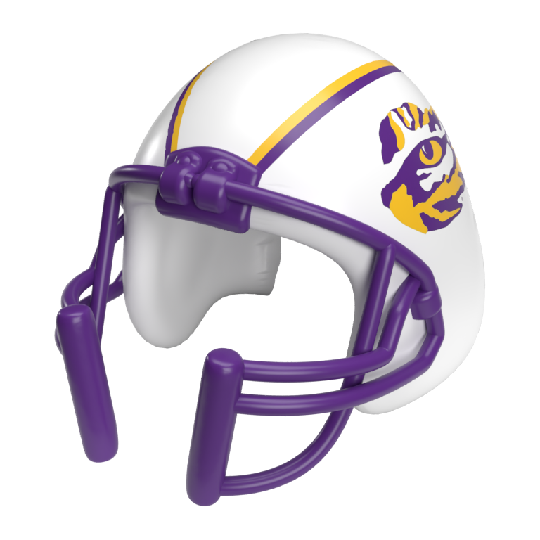 white purple custom nhelmet inflatable