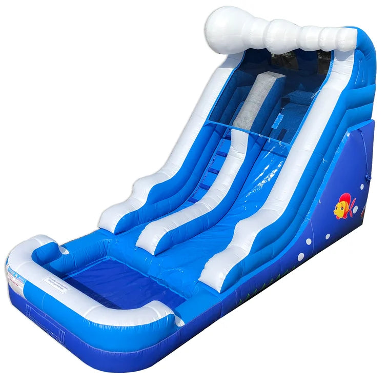 pool party slip and slide inflatable