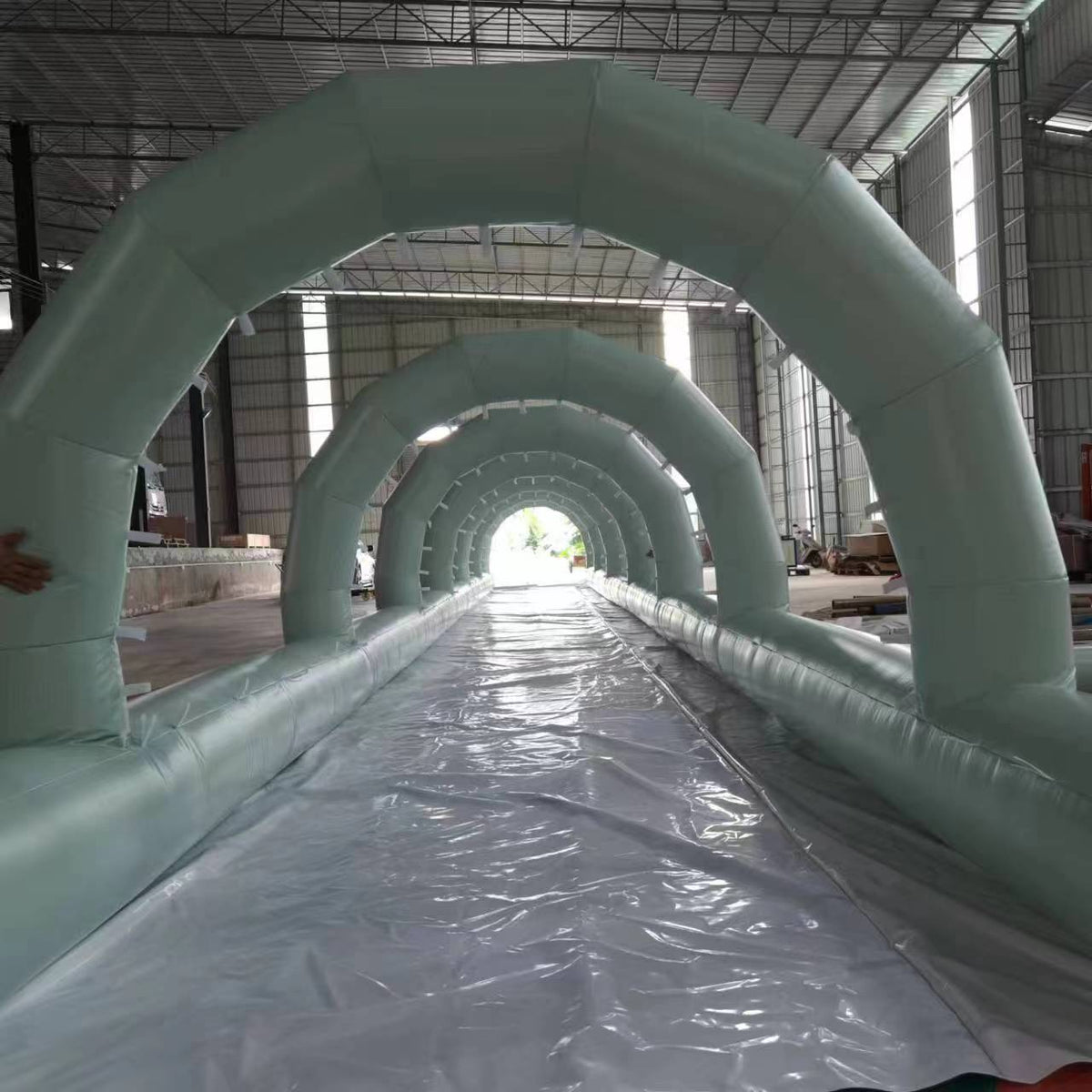 water slip and slide custom inflatable