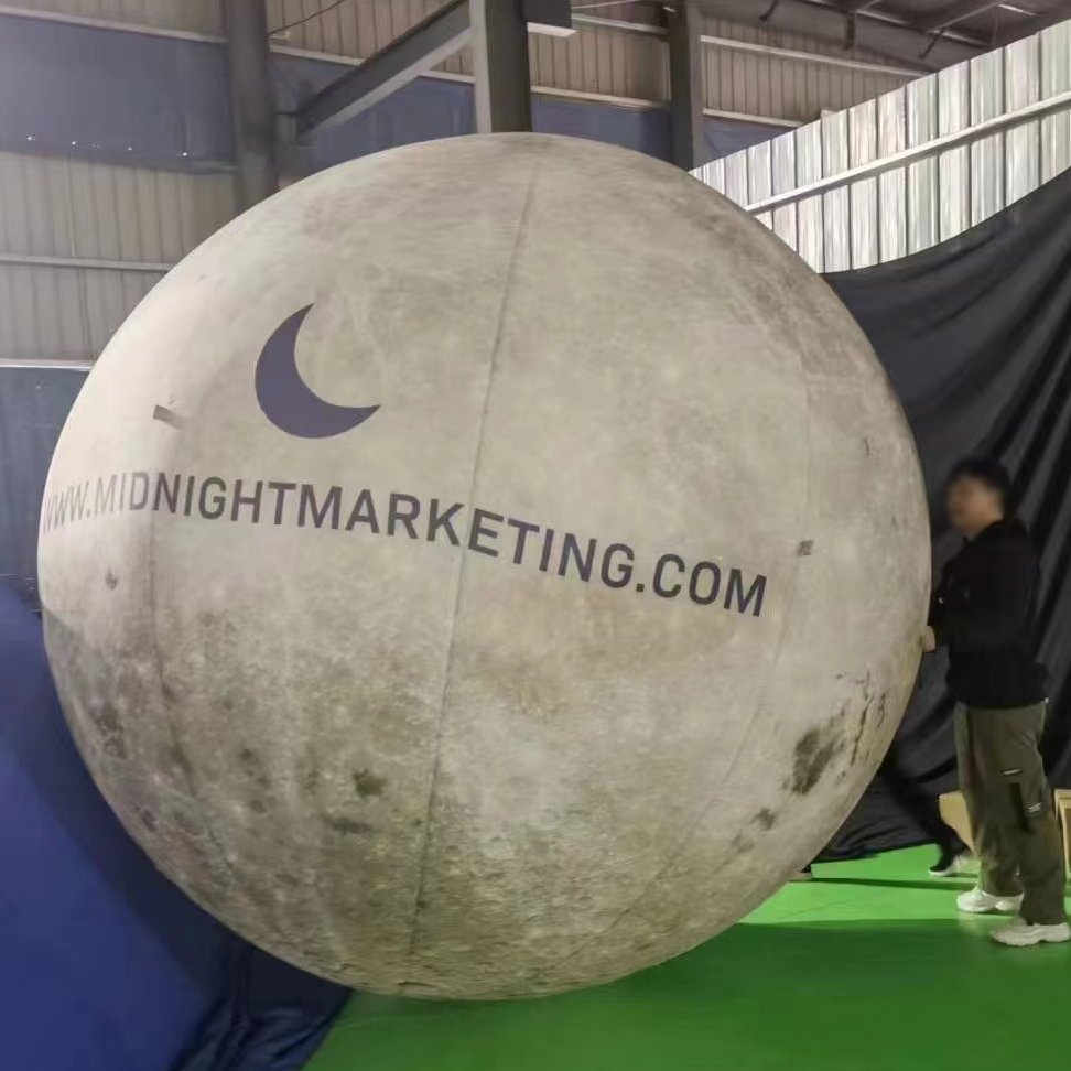 midnight marketing sphere inflatable