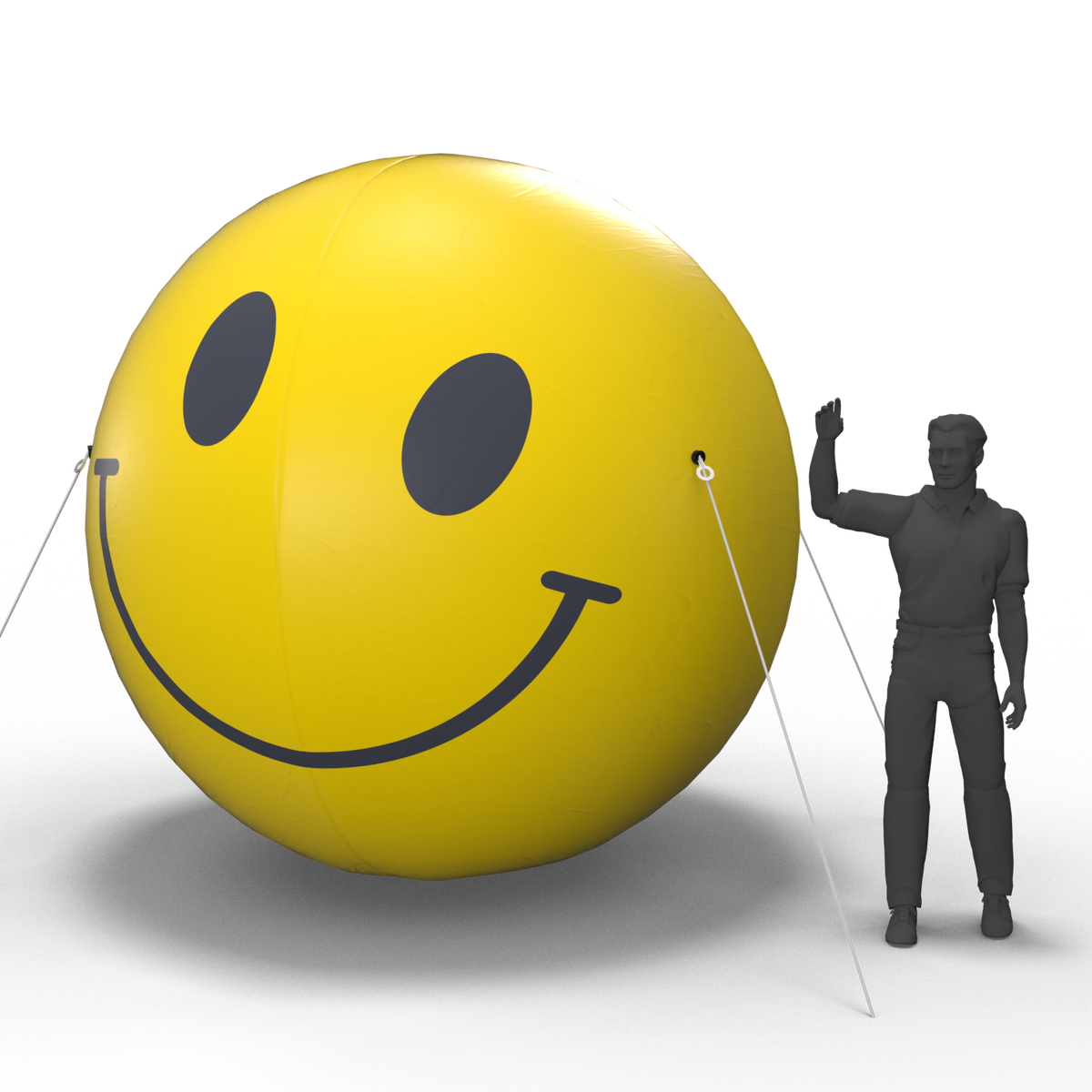 emoji sphere inflatable