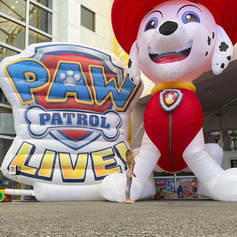 paw patrol giant inflatable