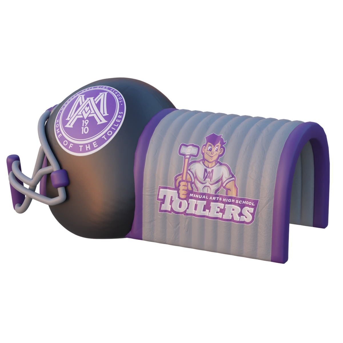 tollers helmet tunnel inflatable