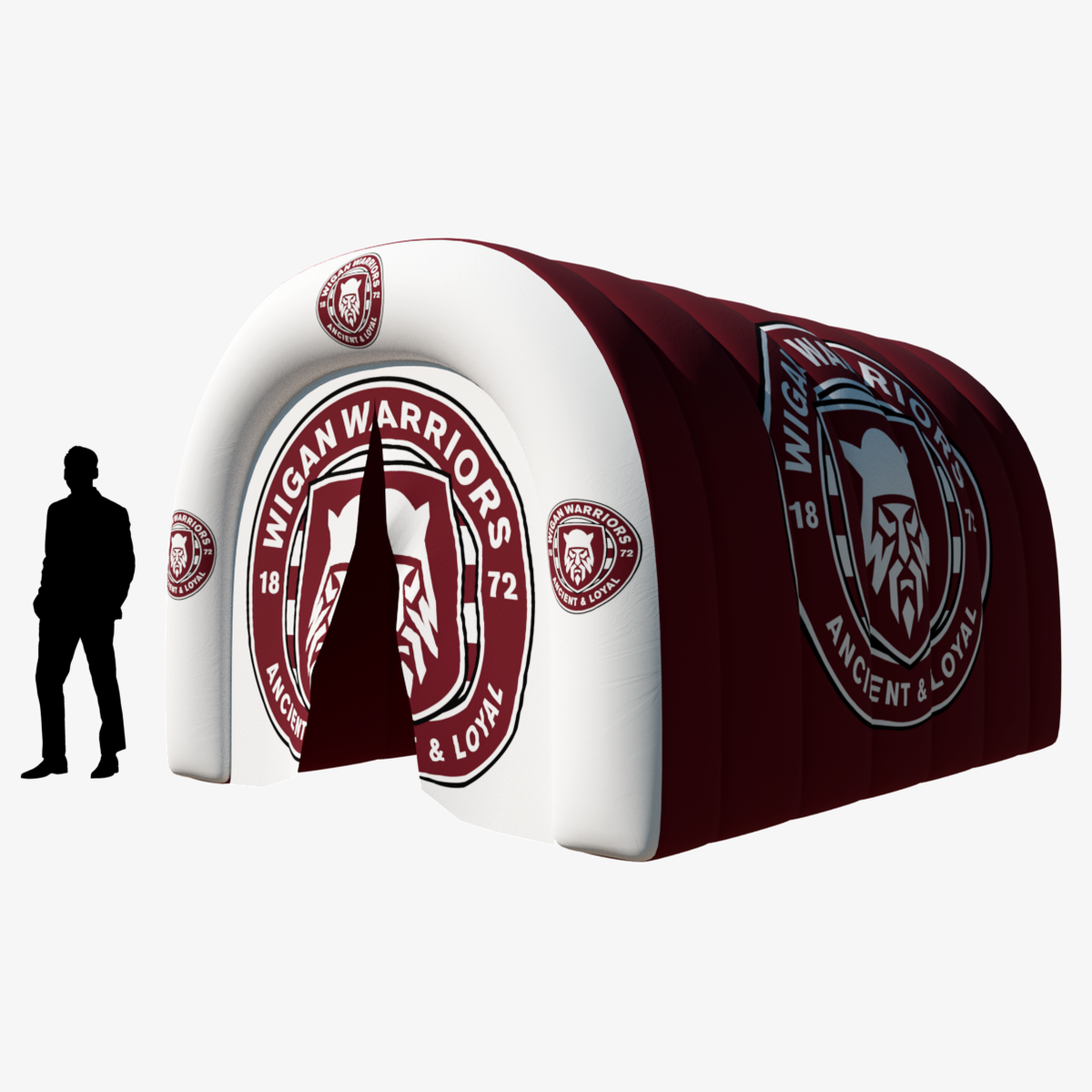 wigan warriors tunnel inflatable