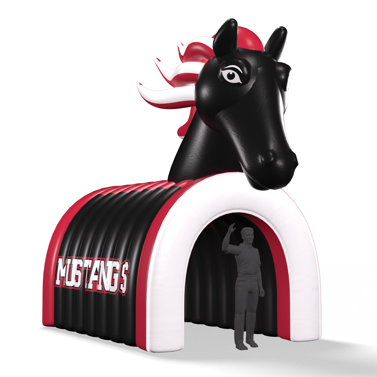mustang tunnel inflatable